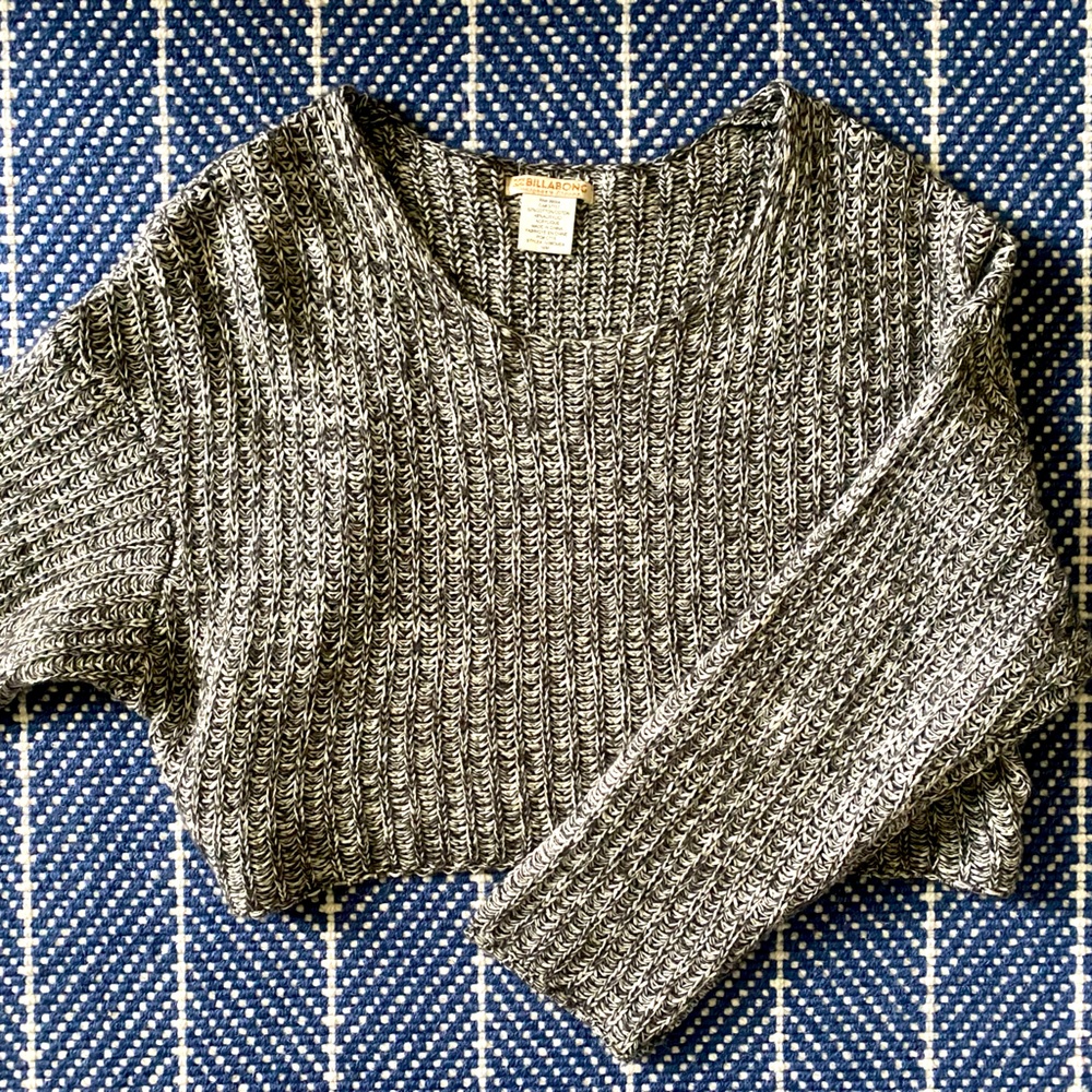 Billabong cropped sweater